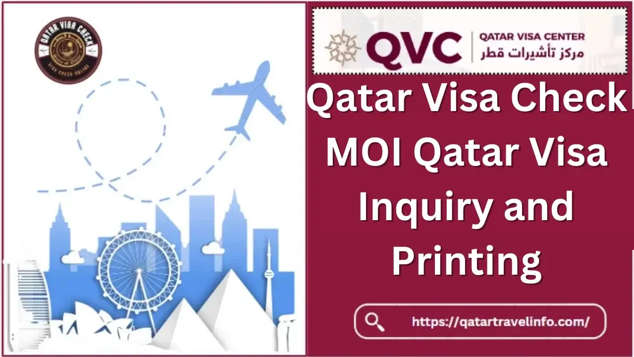 Qatar Visa Check Online MOI Qatar Visa Inquiry and Printing