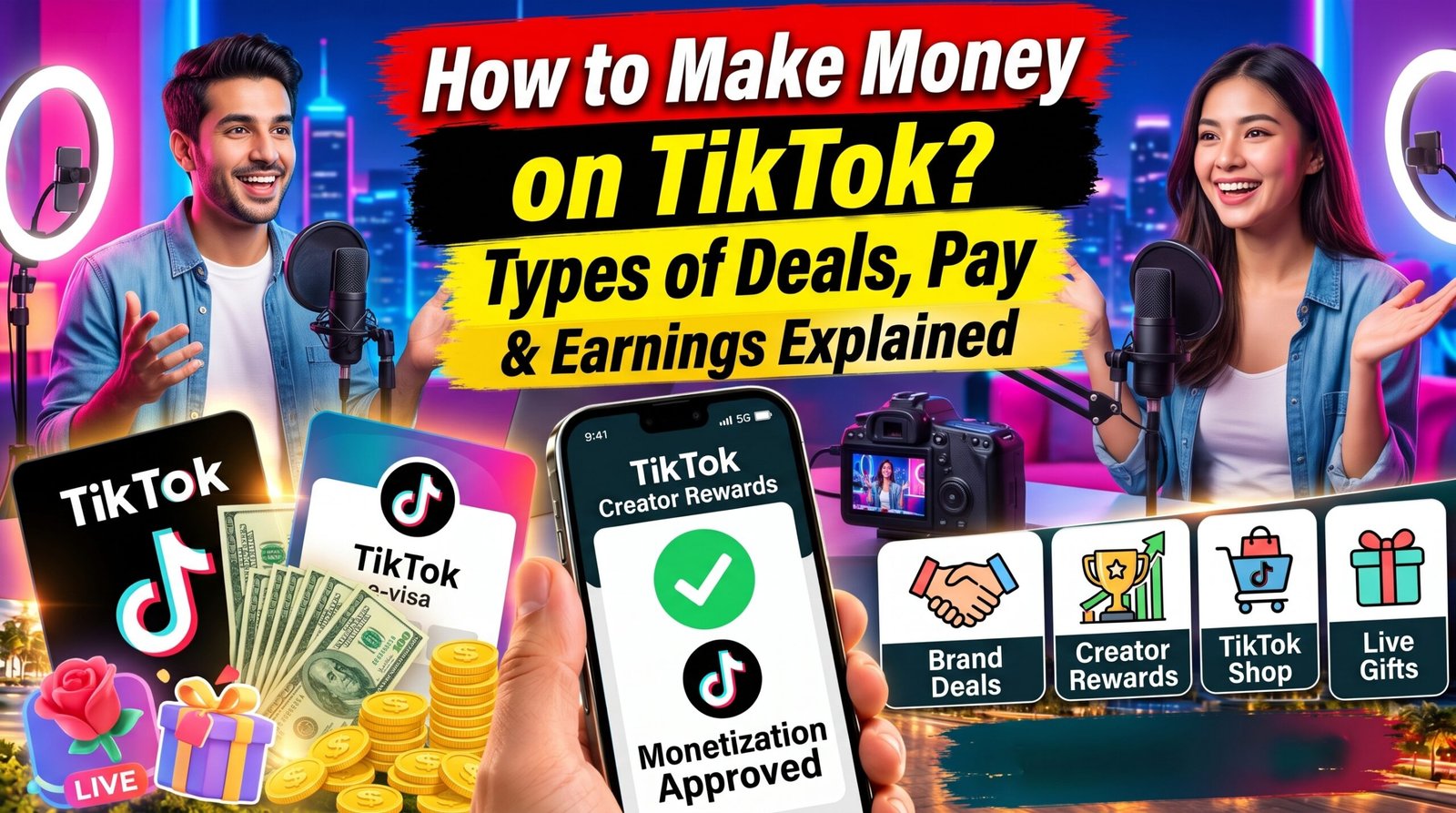 How to Make Money on TikTok? Types of Deals, Pay, and Earnings Explained