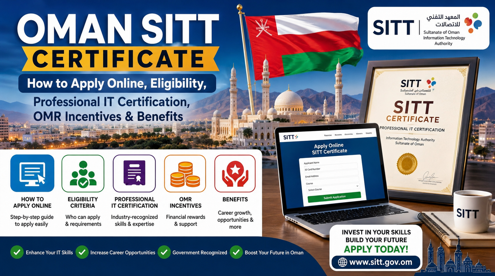 Oman SITT Certificate: How to Apply Online, Eligibility, Professional IT Certification, OMR Incentives & Benefits